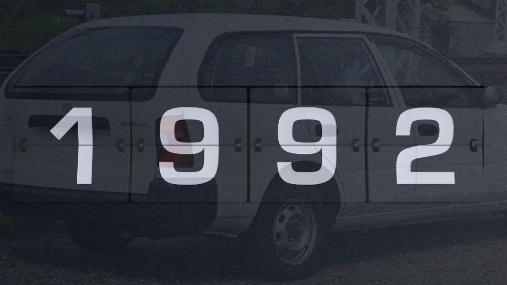 1992 Toyota Corolla Wagon