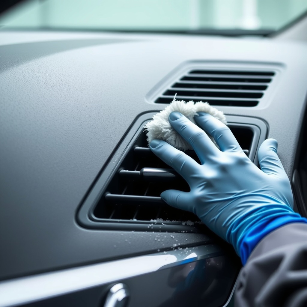 clean car air vents 