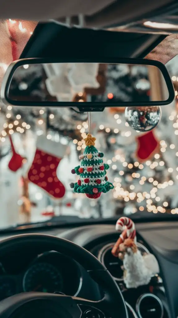 Christmas car crochet ideas