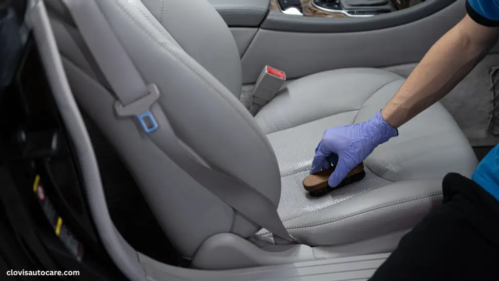 cleaning car seats