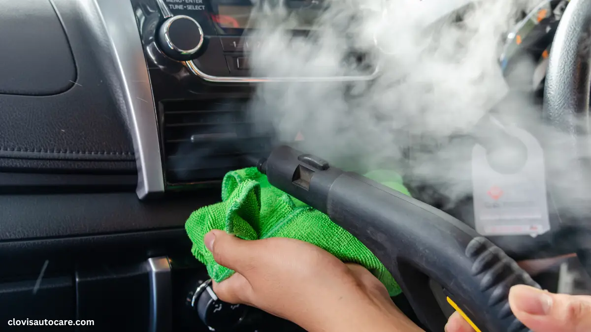 How to Steam Clean Car Interior