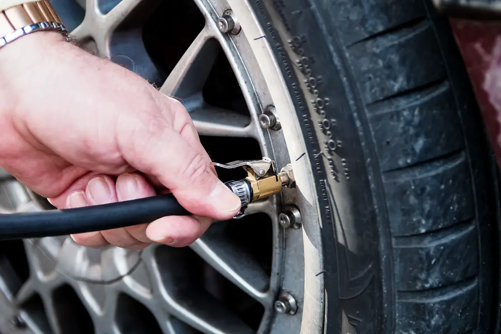 tire checks and gauge