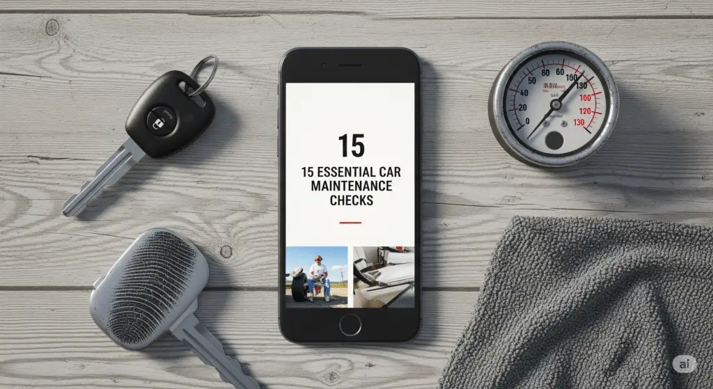 15 Essential Car Maintenance Checklist for New Owners - Clovis Auto Care