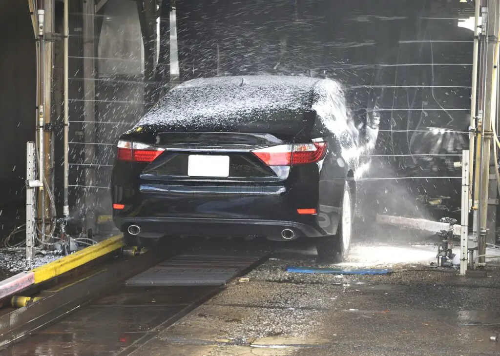 car wash.