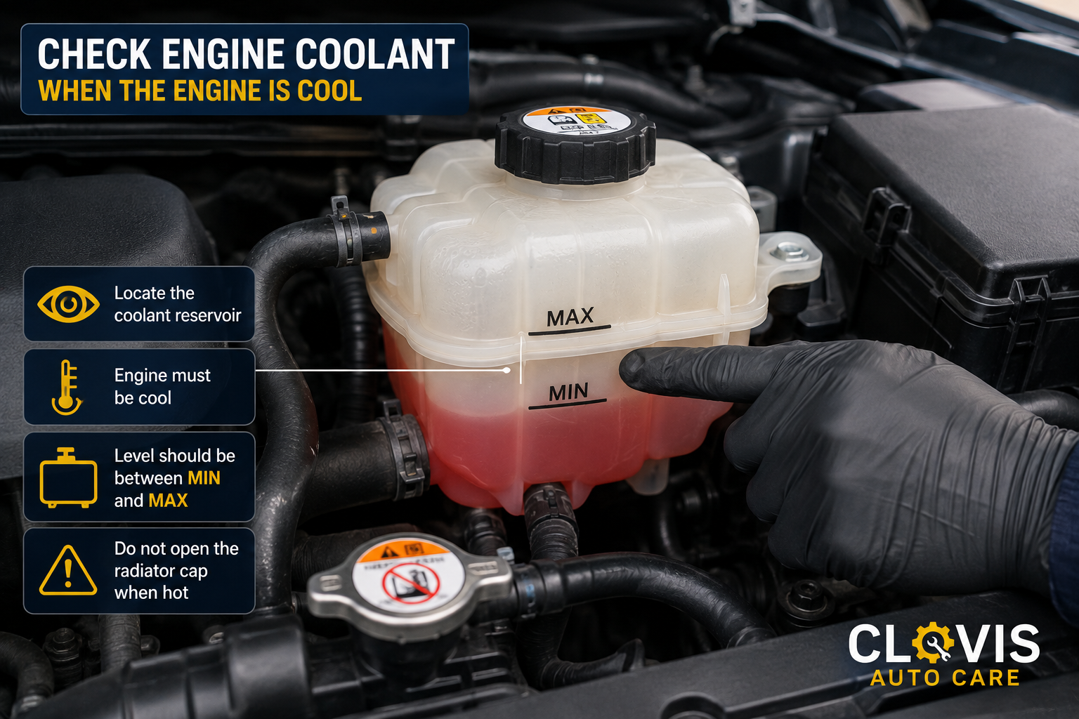 Basic Steps to Self-Check Car Engine Fluids